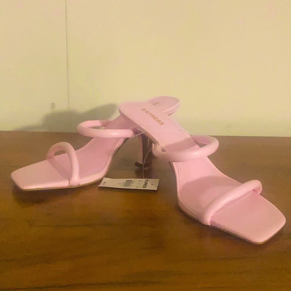 Brand New Pink Express Kitten Heels